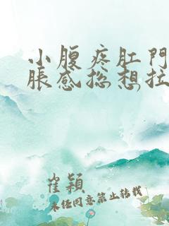 小腹疼肛门有坠胀感总想拉屎是怎么回事