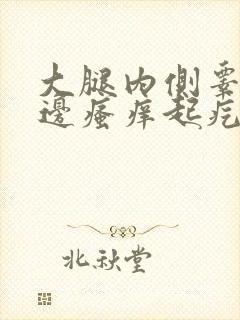 大腿内侧睾丸旁边瘙痒起疙瘩