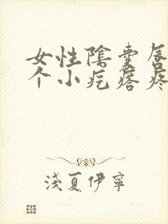 女性阴囊唇长了个小疙瘩疼痒