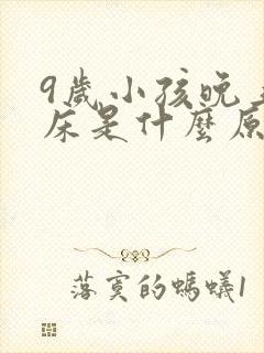 9岁小孩晚上尿床是什么原因