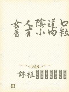 女人阴道口痒摸着有小肉粒