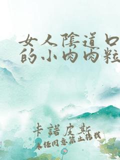 女人阴道口长了的小肉肉粒