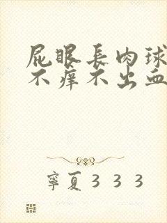 屁眼长肉球不痛不痒不出血