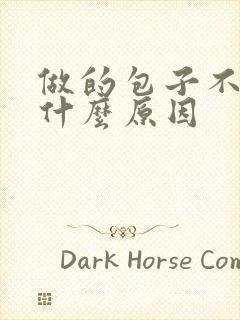 做的包子不蓬松什么原因