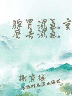 脾胃湿气重吃什么去湿气