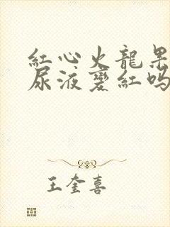 红心火龙果会让尿液变红吗