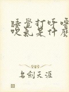 睡觉打呼噜嘴巴吹气是什么原因