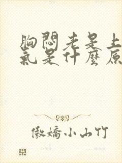 胸闷老是上不来气是什么原因