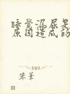 睡觉漏尿是什么原因造成的男