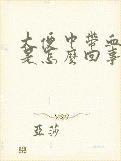 大便中带血带脓是怎么回事