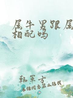 属牛男跟属虎女相配吗