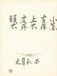 头皮上有小疙瘩不疼不痒怎么回事