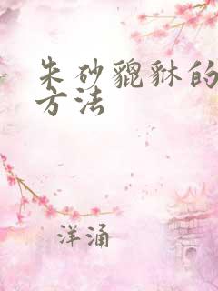 朱砂貔貅的佩戴方法