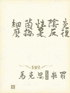 细菌性阴炎为什么总是反复