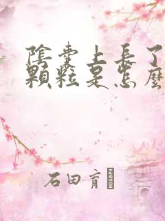 阴囊上长了个肉颗粒是怎么回事