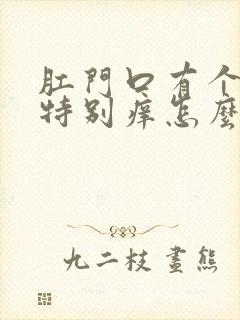 肛门口有个肉球特别痒怎么治疗