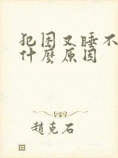 犯困又睡不着是什么原因