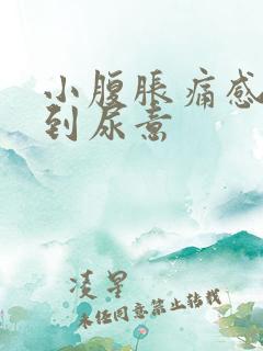 小腹胀痛感觉不到尿意