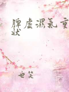 脾虚湿气重的症状