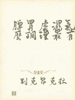 脾胃虚湿气重怎么调理最有效