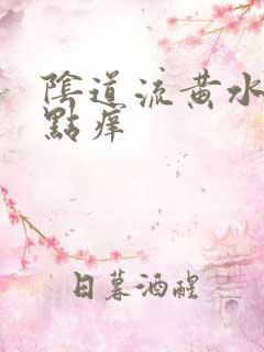 阴道流黄水还有点痒