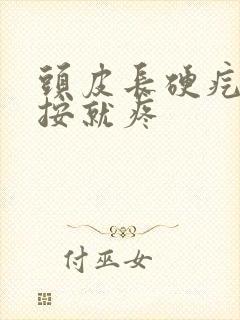 头皮长硬疙瘩一按就疼