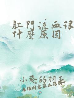 肛门流血很多是什么原因