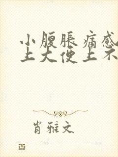 小腹胀痛感觉想上大便上不出来