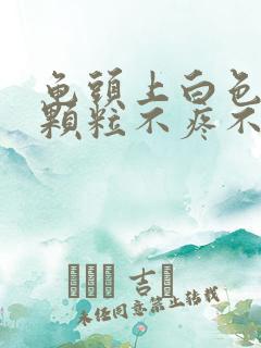 龟头上白色的小颗粒不疼不痒