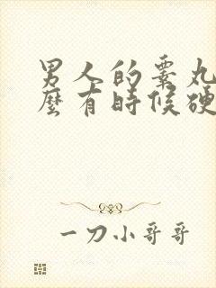 男人的睾丸为什么有时候硬有时候软