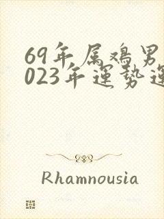 69年属鸡男2023年运势运程每月