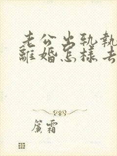 老公出轨执意要离婚怎样去挽回