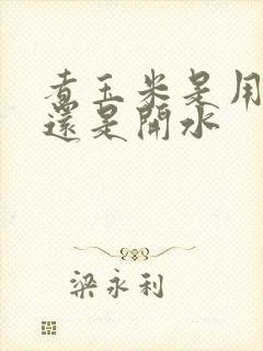 煮玉米是用冷水还是开水