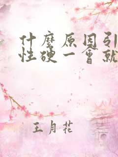 什么原因引起男性硬一会就软