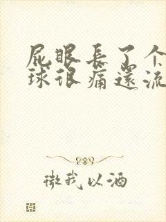 屁眼长了个小肉球很痛还流血