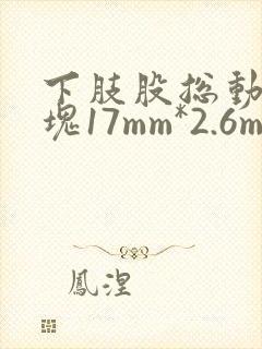下肢股总动脉斑块17mm*2.6mm严重吗