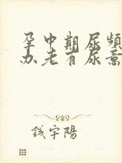 孕中期尿频怎么办老有尿意