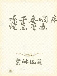 嗓子吞咽疼痛发烧怎么办