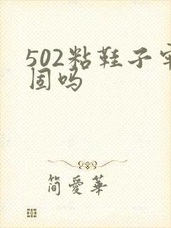 502粘鞋子牢固吗