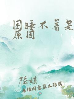 困睡不着是什么原因