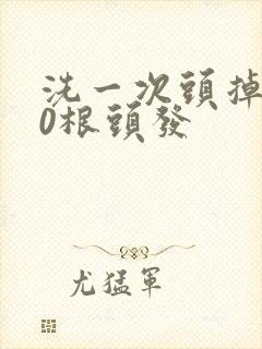 洗一次头掉100根头发