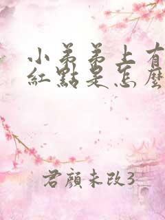 小弟弟上有很多红点是怎么回事