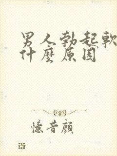 男人勃起软的快什么原因