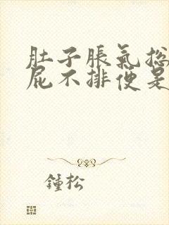 肚子胀气总是放屁不排便是怎么回事