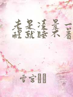 老是凌晨一点多醒就睡不着是什么原因