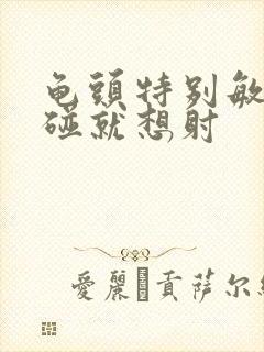 龟头特别敏感一碰就想射