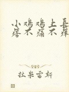 小鸡鸡上长小疙瘩不痛不痒