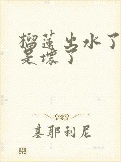 榴莲出水了是不是坏了