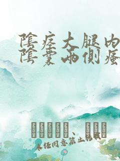 阴痉大腿内侧与阴囊两侧瘙痒发黑