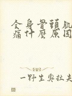 全身骨头肌肉酸痛什么原因引起的